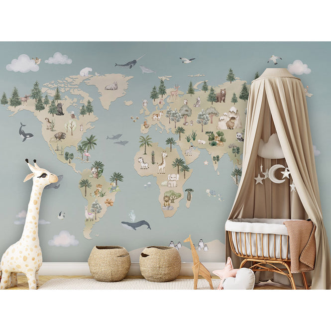 Oliver Robins / Animal Atlas - blue W17733