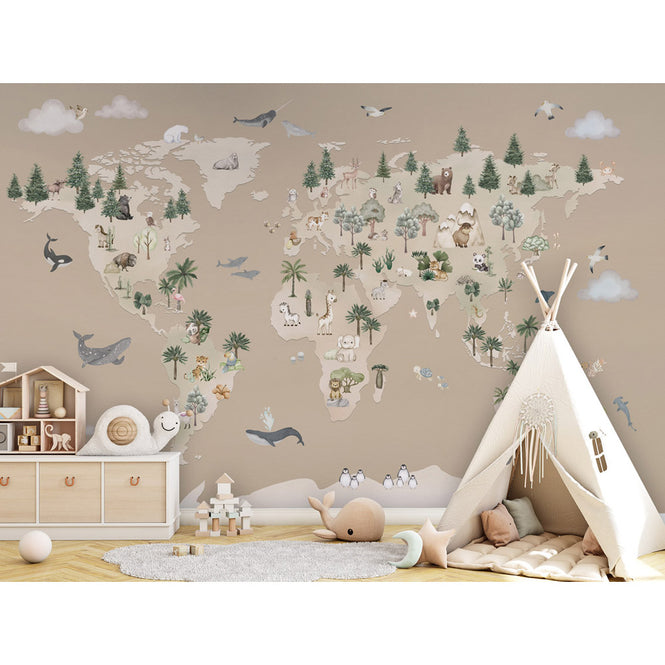 Oliver Robins / Animal Atlas - brown W17734