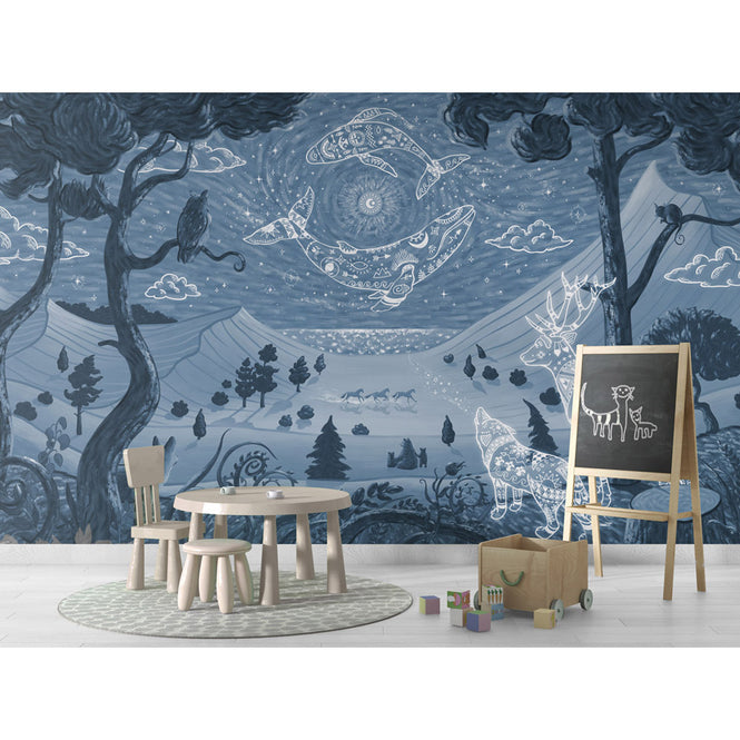 Oliver Robins / Spirit Night - blue W17765