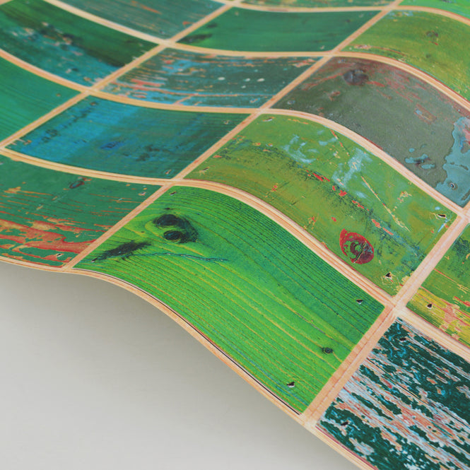 Waste Tiles Wallpaper by Piet Hein Eek / Green PHE-22