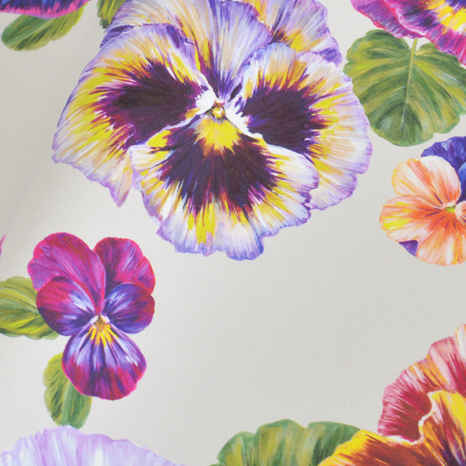 Victoria Sanders Design / PLETHORA OF PANSIES Stone