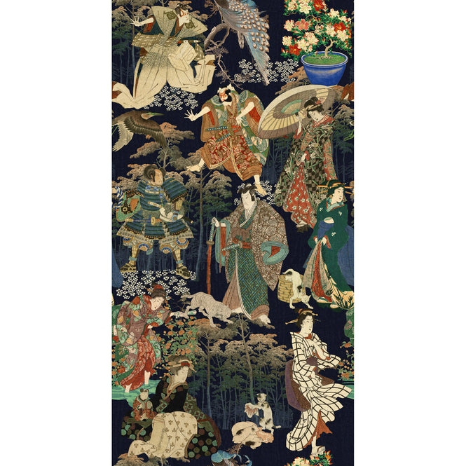 MINDTHEGAP / The Curator's Cabinet / SAMURAI AND GEISHA WP20653