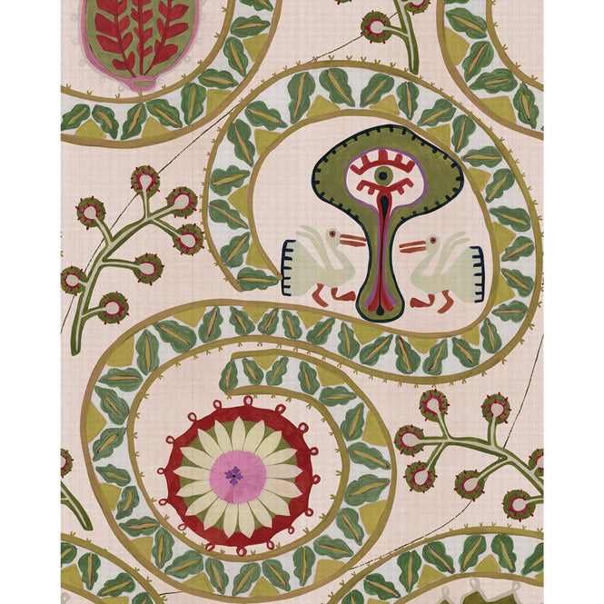 輸入壁紙 MINDTHEGAP / TRANSYLVANIAN RHAPSODY / TWO STORKS Taupe WP20900