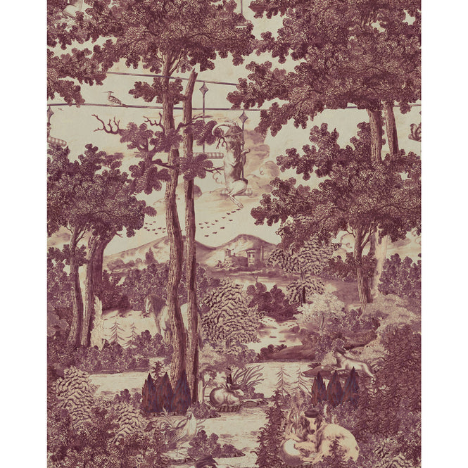 輸入壁紙 MINDTHEGAP / TRANSYLVANIAN RHAPSODY / TOILE DU CARPATHIANS Ruby WP20927