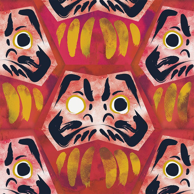 【WALLTZ】ハシジュンコ / Daruma kikko ko NWZ-DKKO (49cm×2.5mサイズ)