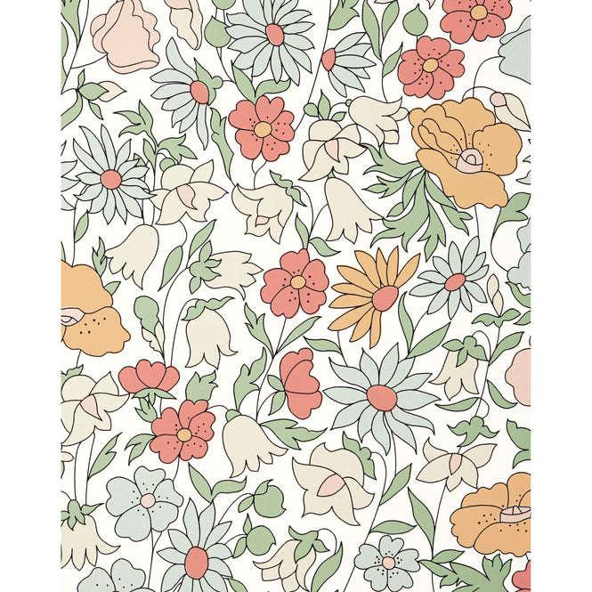 【切売m単位】LIBERTY / POPPY MEADOWFIELD / LICHEN 07221001F