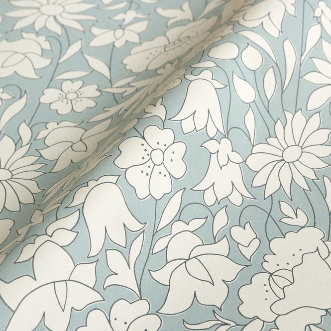 【切売m単位】LIBERTY / POPPY MEADOW / SALVIA 07221002F