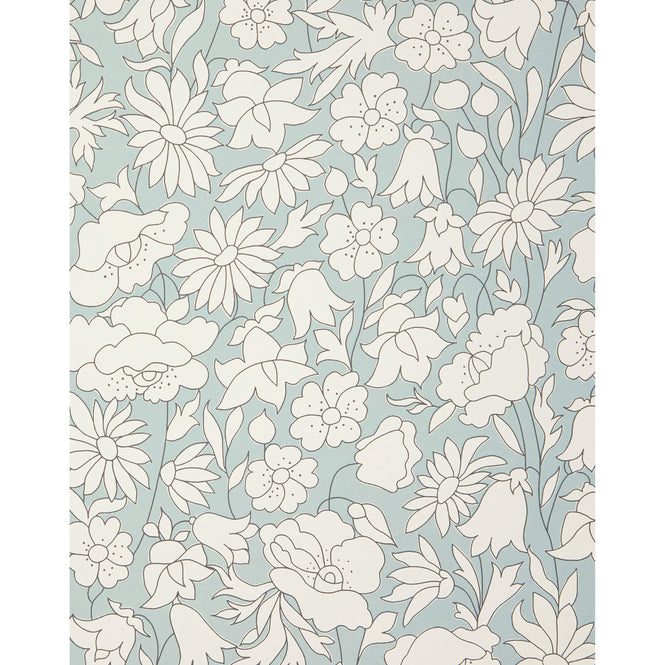 【切売m単位】LIBERTY / POPPY MEADOW / SALVIA 07221002F