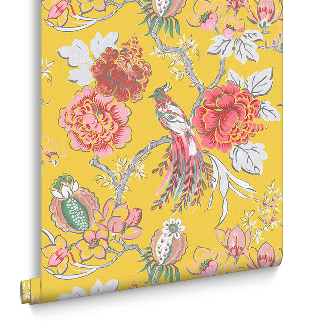 【切売m単位】Graham & Brown / Chinoiserie Canary 104269