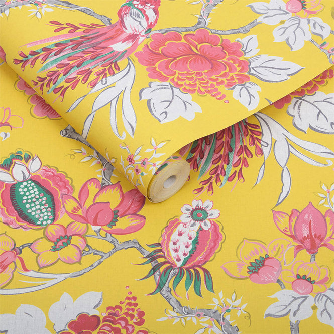 【切売m単位】Graham & Brown / Chinoiserie Canary 104269