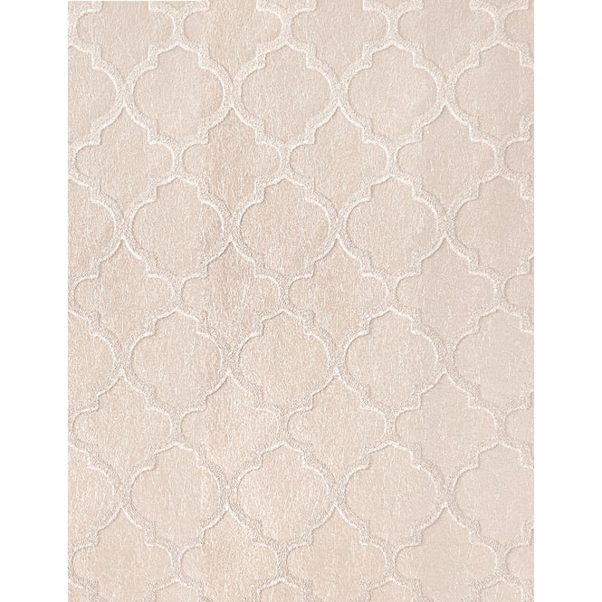 【限定数】【切売m単位】Graham & Brown / ETERNAL / Trelliage Bead Rose Gold 105127
