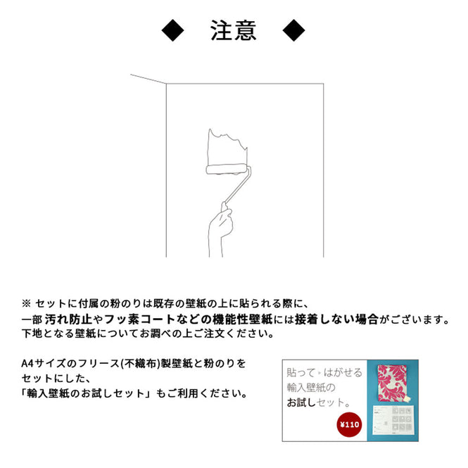 【輸入壁紙はじめてセット】rasch ラッシュ / 746013 (Indian Style)