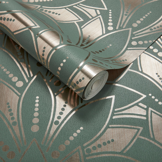 1838 Wallcoverings / ELODIE / Astoria Neo Mint 1907-139-05