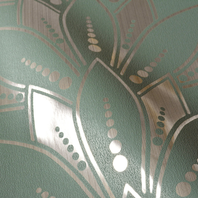 1838 Wallcoverings / ELODIE / Astoria Neo Mint 1907-139-05