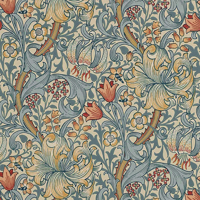 MORRIS & Co.(ウィリアム・モリス) / WALLPAPER COMPILATION I / Golden Lily 216818(210401)