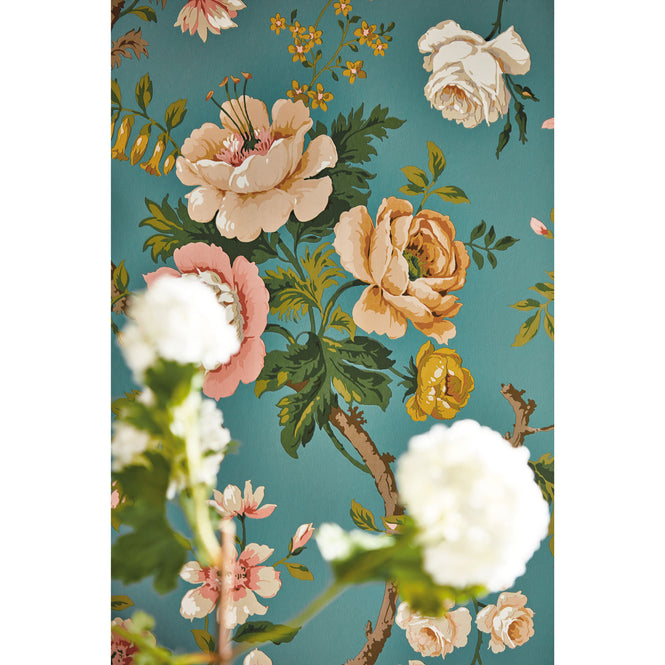 Sanderson / ONE SIXTY WALLPAPER COLLECTION / Hykenham High Sea / Ginger 217041