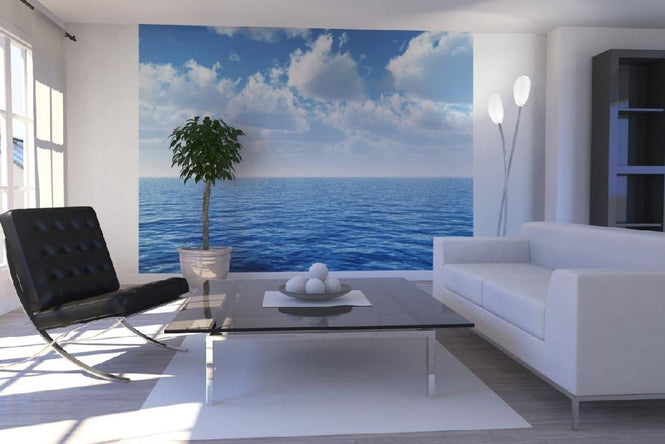 PHOTOWALL / Cloudy Blue Sky Horizon (e19121)