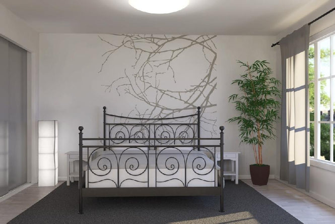 PHOTOWALL / Twiggy - Beige (e6295)