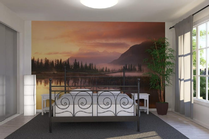 PHOTOWALL / Orange Reflection (e6378)
