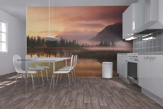 PHOTOWALL / Orange Reflection (e6378)