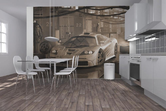 PHOTOWALL / Mc Laren F1 - Sepia (e12078)