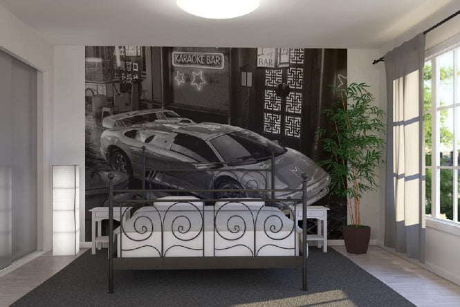 PHOTOWALL / Chinese Lambo BW (e12089)