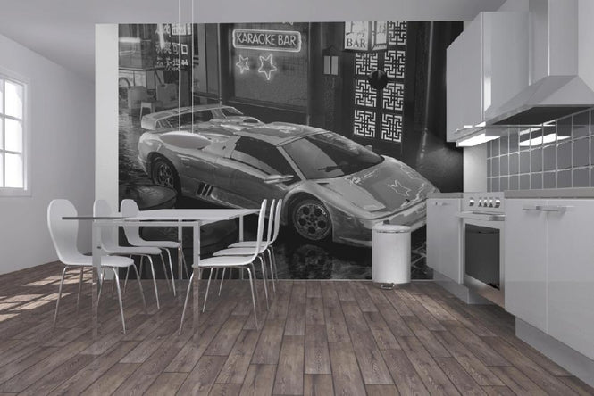 PHOTOWALL / Chinese Lambo BW (e12089)
