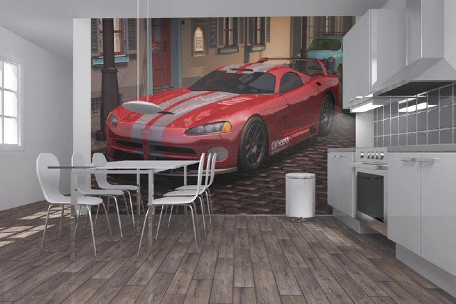 PHOTOWALL / Viper and Trabi (e12091)