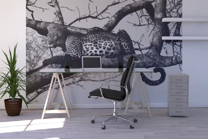 PHOTOWALL / Leopard in Tree (e10005)