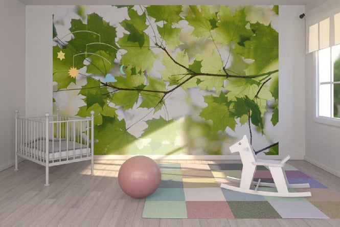 PHOTOWALL / Green Leaf (e10103)