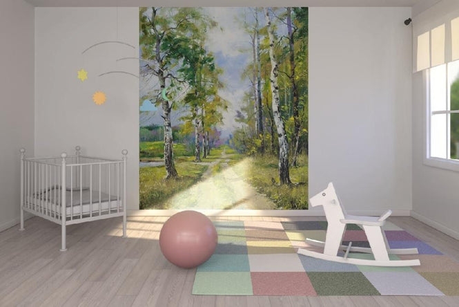 PHOTOWALL / Birch Path (e10136)