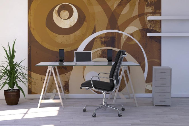 PHOTOWALL / Retro Circles (e1403)