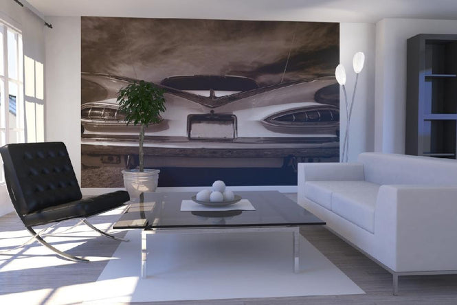 PHOTOWALL / Rear Vintage Car (e1408)