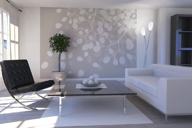 PHOTOWALL / Birch - Snow (e6113)