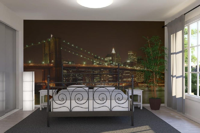 PHOTOWALL / Brooklyn Bridge Full View (e19362)