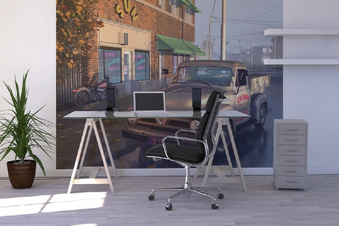 PHOTOWALL / The Kings truck at the Studio (e19546)