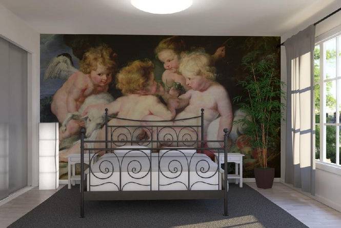 PHOTOWALL / Infant Christ with John the Baptist, Peter Paul Rubens (e10370)