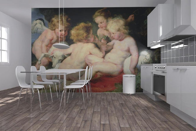 PHOTOWALL / Infant Christ with John the Baptist, Peter Paul Rubens (e10370)