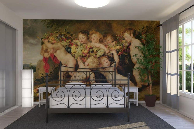 PHOTOWALL / Garland of Fruit, Peter Paul Rubens (e10383)
