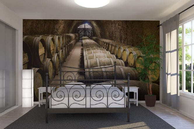 PHOTOWALL / Barrels in Storage (e20329)