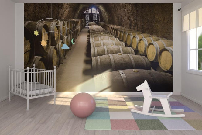 PHOTOWALL / Barrels in Storage (e20329)