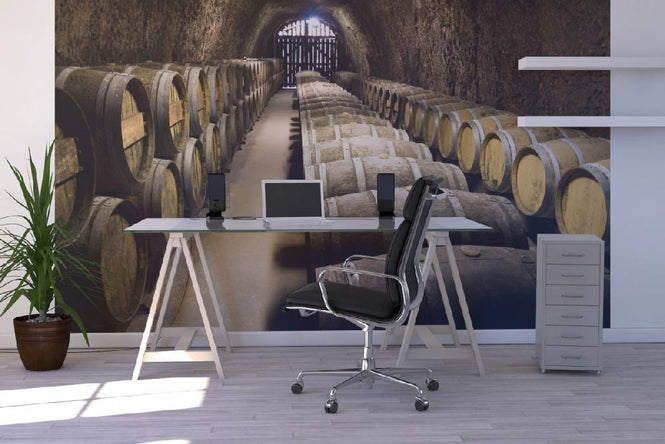 PHOTOWALL / Barrels in Storage (e20329)