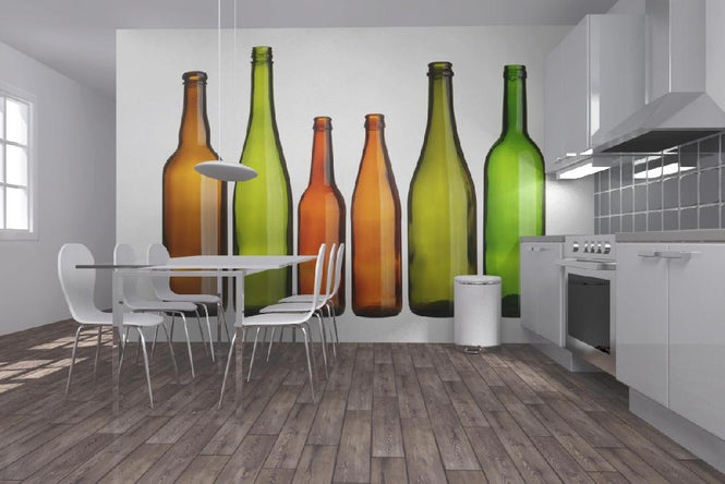 PHOTOWALL / Colorful Bottles (e20367)
