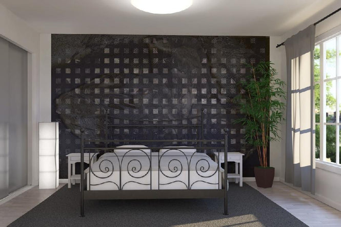 PHOTOWALL / Orchid Chaos - Black (e20483)