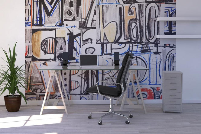 PHOTOWALL / Funky Letter Graffiti (e20747)