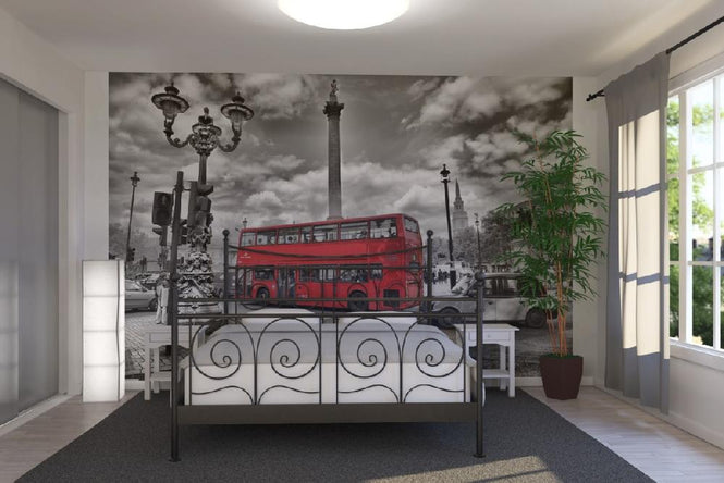 PHOTOWALL / London Bus - Colorsplash (e20750)