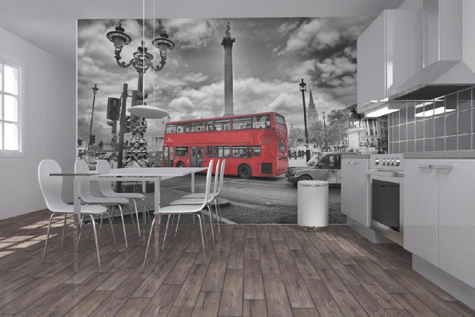 PHOTOWALL / London Bus - Colorsplash (e20750)