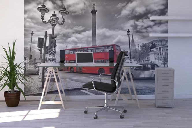 PHOTOWALL / London Bus - Colorsplash (e20750)