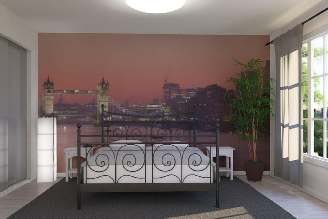 PHOTOWALL / London Skyline in Sunset (e20913)