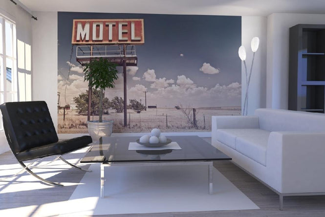 PHOTOWALL / Old Motel Sign on Route 66 (e21128)
